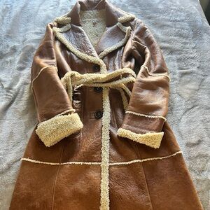 Artico long Shearling Jacket